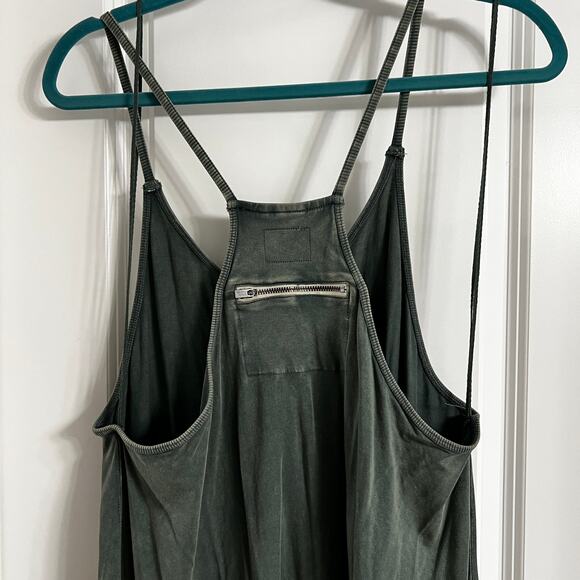 Free People Hot Shot Onesie | Green | Size M - Picture 5 of 6